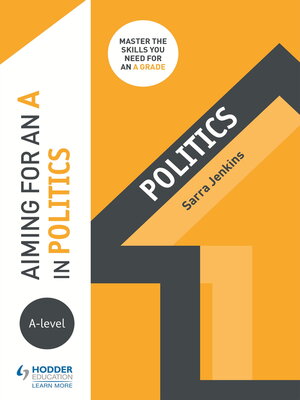 cover image of Aiming for an a in A-level Politics